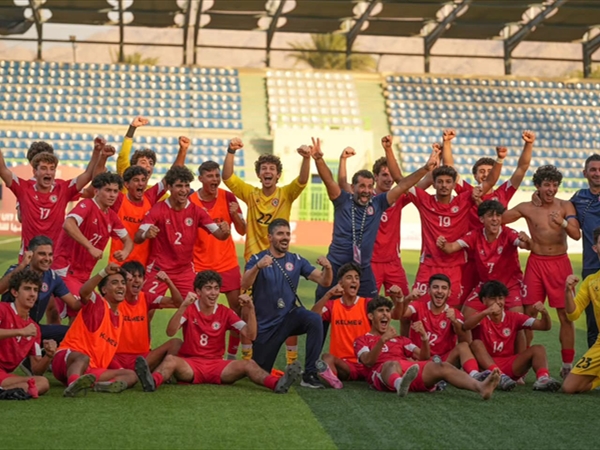 لبنان بالمربع الذهبي لبطولة غرب آسيا لكرة القدم للناشئين..