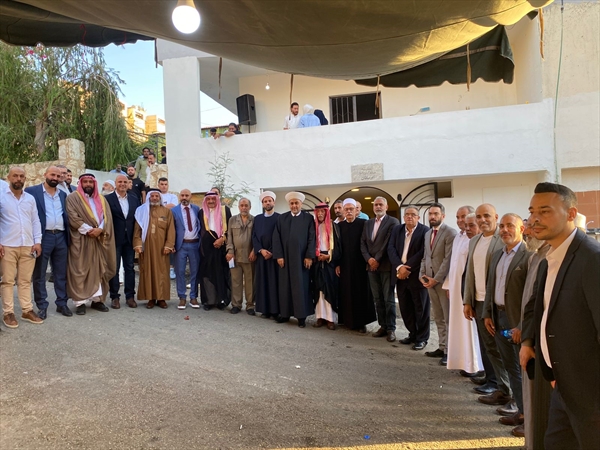 المفتي دريان وأبي المنى والحريري وجنبلاط وأرسلان وسليمان والحجار يشاركون في أفراح آل الشاهين - عسكر في خلدة