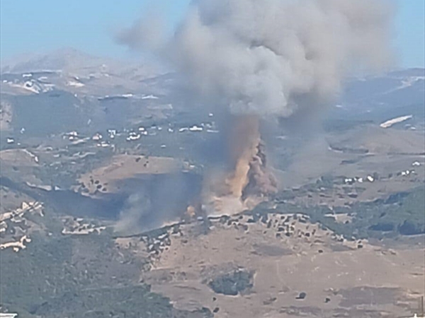 عدوان اسرائيلي على الجرمق والمحمودية