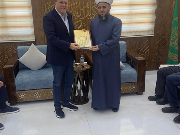 المفتي حجازي :نريد بناء وطن يحكمه الدستور والقانون  وعلاقات مميزة مع  الدول العربية