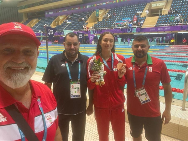 برونزية للبنانية لين الحاج ورستم بإتحاد اللجان الأولمبية الوطنية العربية..