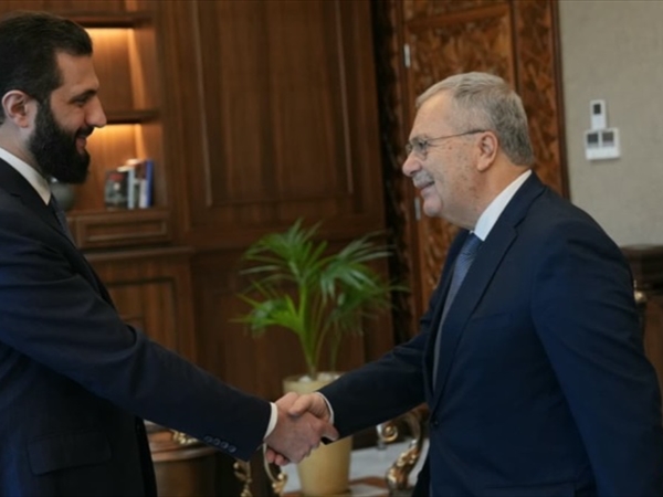 متري يلتقي الشرع في دمشق: أكَّد حرصه على تعزيز العلاقات السورية اللبنانية