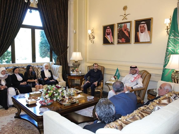 بخاري التقى الخير ووفداً من المنية وتنويه بدور المملكة الداعم للبنان