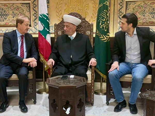 المفتي دريان استقبل المرعبي وحركة شباب لبنان وبحث في الأوضاع العامة وقانون الانتخابات