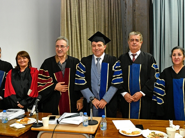 دكتوراه بدرجة جيِّد جداً لداوود رمال