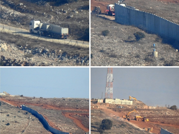 «اليونيفيل» ندَّدت بأعمال بناء ينفذها جيش العدو متخطياً الخط الأزرق