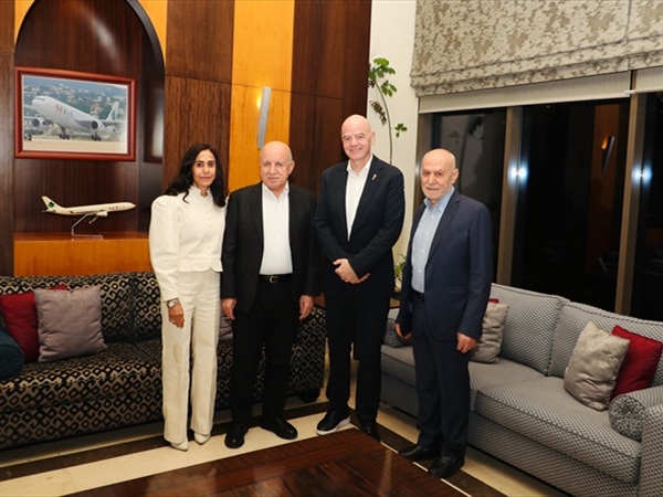 انفانتينو في بيروت ويلتقي الرئيس عون غداً..