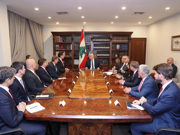 عون إلى بلغاريا اليوم بعد لقائه وفد الخزانة الأميركية: نطبِّق إجراءات منع تبييض الأموال ونلاحق الخلايا الإرهابية