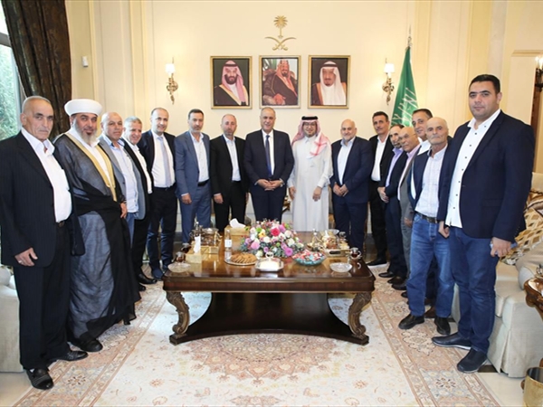 بخاري عرض مع سليمان ووفد من جبل أكروم شؤوناً إنمائية تهمُّ المنطقة