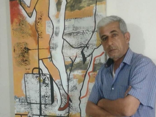 الفنان العراقي حسن الصباغ لـ «اللواء»: «أحاول العمل بعفوية لا بعلمية حتى تكون لوحتي مرآة لما أريد عكسه للمتلقّي..»