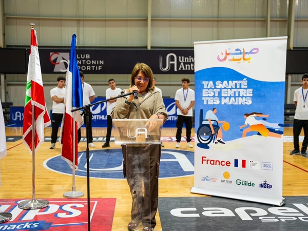 تنظيم المرحلة الأولى من برنامج السفارة الفرنسية المتعلق بالرياضة