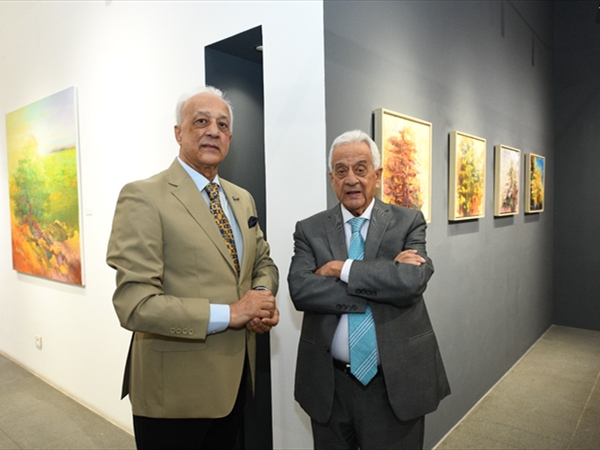 نزار ضاهر يفتتح معرضه العاشر «لبنان الأرز»