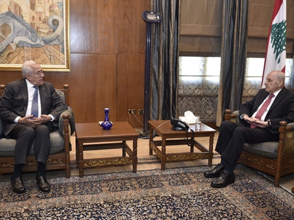 بري عرض مع سليمان وروداكوف المستجدات السياسية