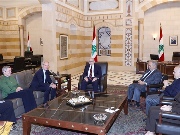 سلام لوفد أوروبي: للضغط على إسرائيل لوقف عدوانها