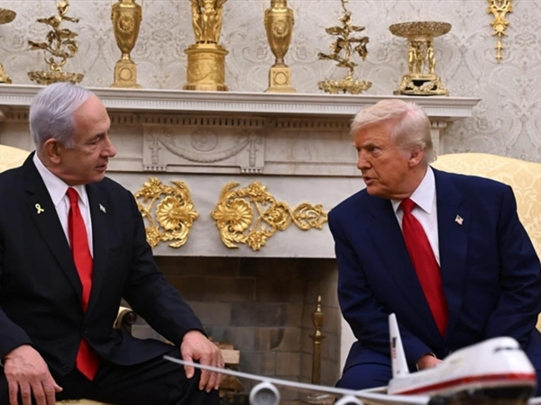 ترامب: ناقشت مطوَّلاً مع نتنياهو وضع الضفة دون اتفاق  تل أبيب: مهلة شهرين لحماس لتفكيك سلاحها
