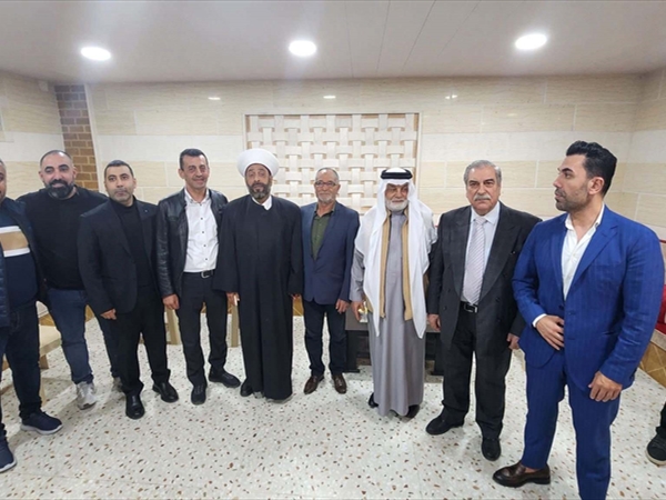 عريمط مكرَّماً في بلدة برج العرب عكار