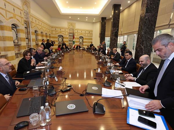 مجلس الوزراء اطَّلع على تقرير قيادة الجيش حول خطته بشأن حصرية السلاح