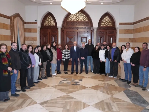 الحجار استقبل خريش وموظفي الداخلية : مرجعيتنا الوحيدة الدولة وخدمة الوطن