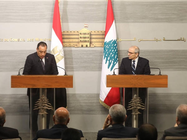 محادثات لبنانية - مصرية في بعبدا والسراي وعين التينة  مدبولي: استقرار لبنان جزء لا يتجزأ من أمن المنطقة