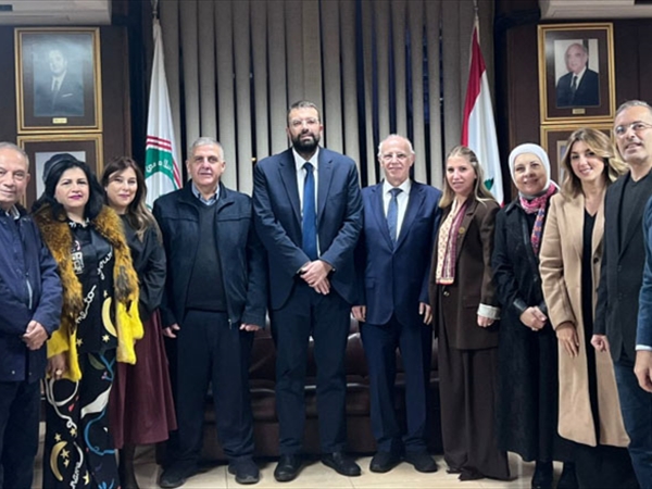 أحمد الحريري زار مقرّ جمعية متخرِّجي المقاصد