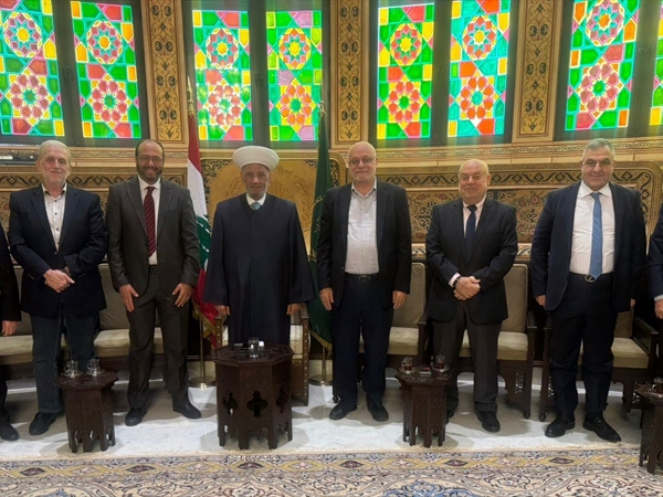 وفد جمعية" الإرشاد والإصلاح" زار دريان عارضا نشاطات الجمعية الخيرية