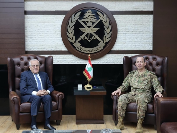 سليمان يشيد بخطوات الجيش: مسار حصر السلاح ثابت ما