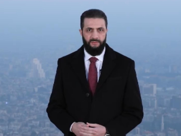 المنشور الأوّل لأحمد الشّرع على "أكس"... و"فيديو تهنئة"