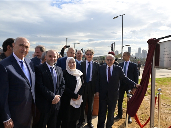 متنفَّس جديد في بيروت.. سوليدير تضع حجر الأساس لحديقة الرئيس الحريري