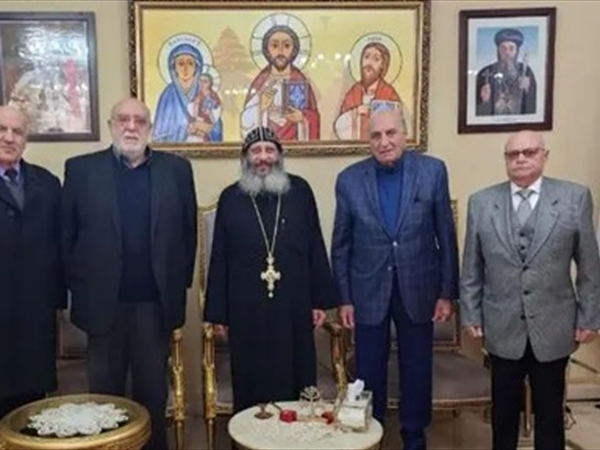 حمدان هنأ رئيس الكنيسة القبطية الأرثوذكسية بالميلاد