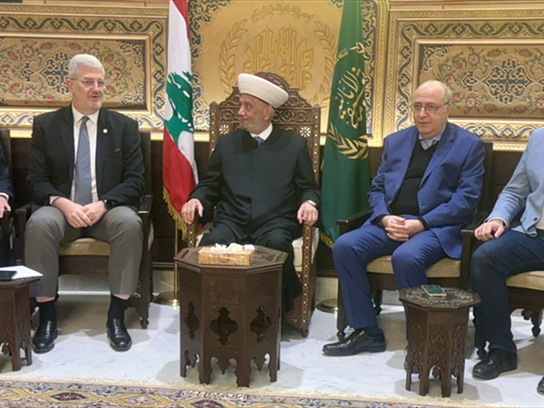 المفتي دريان إستقبل وفوداً مستنكرة وداعمة رفضاً للحملات المشبوهة وإضعاف المؤسسة