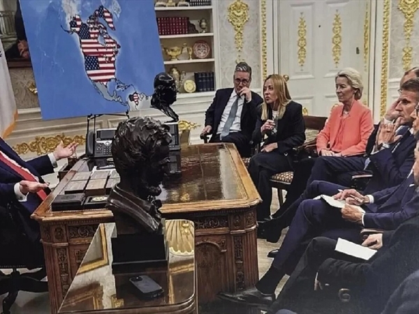 ترامب ينشر خرائط تضمّ دولًا بلون العلم الأميركي