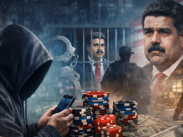 سبق الحدث بساعات وربح نصف مليون دولار.. لغز الرهان على سقوط مادورو