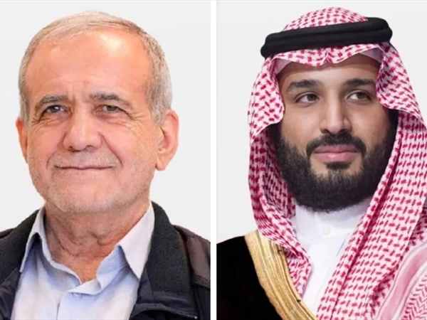 بزشكيان يرحِّب بإتصال مع ولي العهد السعودي بمسار يؤدي للسلام