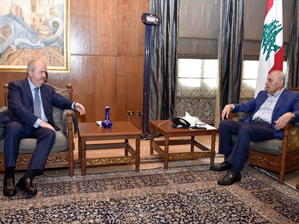 بري التقى جابر ومرقص وشدّد على حقوق المودعين