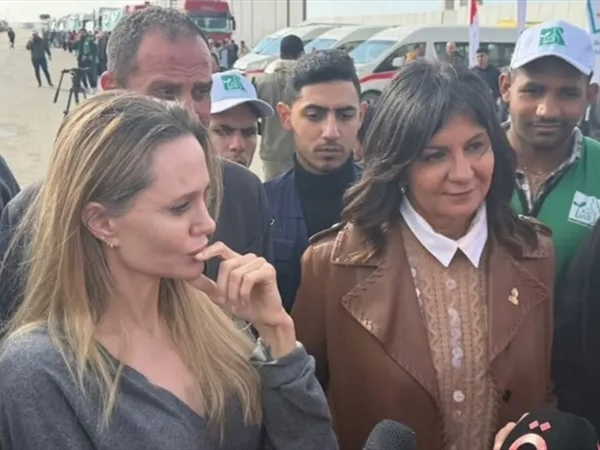 أنجلينا جولي: ما أشاهده في غزَّة يفوق الوصف