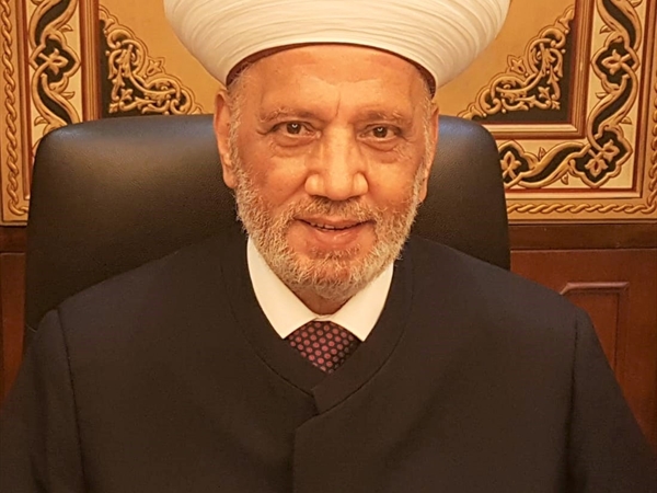 مفتي الجمهورية في رسالة الإسراء والمعراج: لا أخاف من الفتنة الداخلية وحكومة العهدِ الجديدِ ورئيسُها حرصاء على أداءِ واجباتِهم