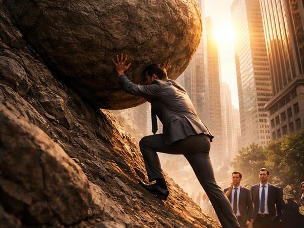 نحن جميعاً سيزيف... لكن بصخورٍ مختلفة