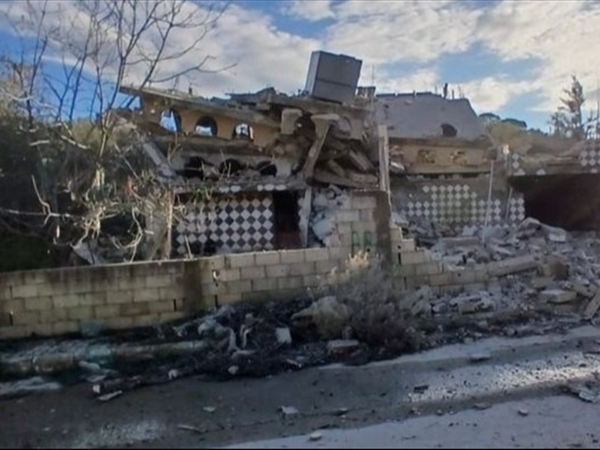 تفجير منزلين في كفركلا