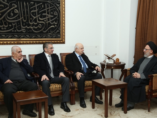 فضل الله استقبل سلام ومنيمنة وسعد: الحل للبنان أن نخرج جميعاً من حساباتنا الخاصة