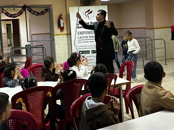 مؤسَّسة مخزومي تنظِّم إفطار رمضان لأطفال دار الأيتام الأوزاعي