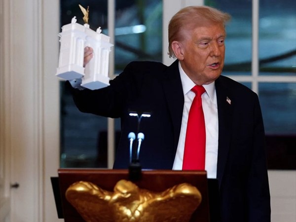 ترامب يكشف عن تفاصيل بناء قوس النصر العملاق في واشنطن