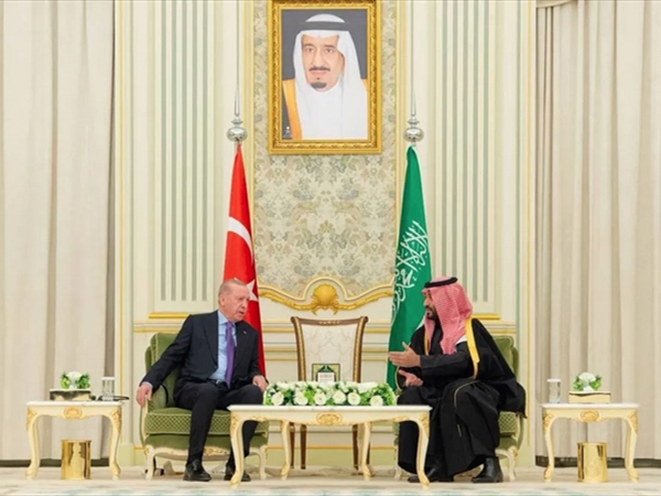 الأمير محمد بن سلمان يلتقي أردوغان في الرياض