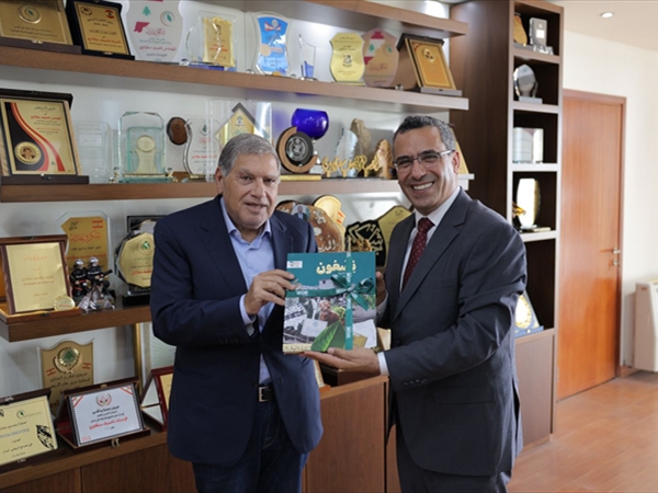 هاني وسقلاوي ناقشا التعاون في مجال زراعة القنّب