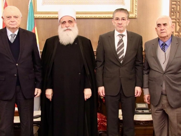 شيخ العقل استقبل سلام وسعد ورئيس مجلس إدارة «إيدال» ووفوداً: لوعي خطورة المؤامرة والسعي لتجنبُّها بحكمة وشجاعة وثبات