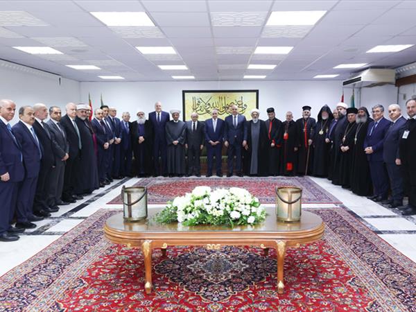 إفطار المجلس الإسلامي الشيعي الأعلى بمشاركة الرؤساء الثلاثة ورؤساء الطوائف الروحية