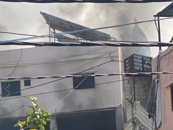 غارة على منزل في مخيم المية ومية