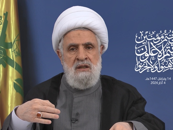 قاسم: إطلاق الصواريخ ردّ على العدوان وخيارنا المواجهة باستماتة ولن نستسلم