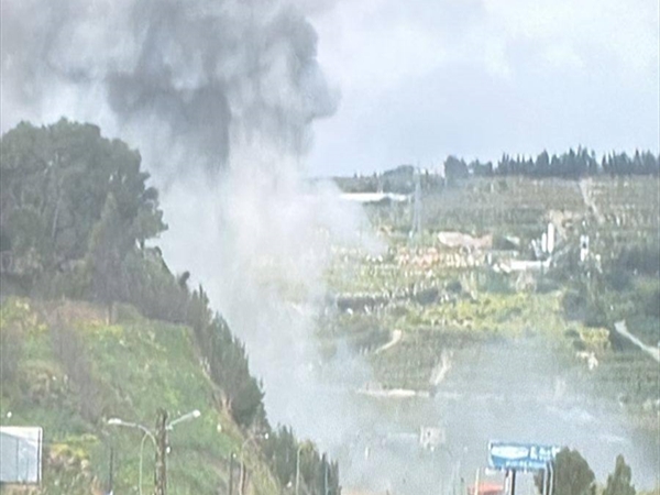 حزام ناري على بلدات الجنوب....وتدمير جسر القاسمية