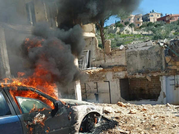 استهداف سيارة في يحمر.. وغارات متواصلة جنوباً