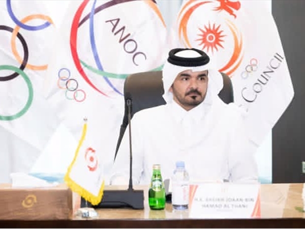 آل ثاني يؤكد تواصل المجلس الأولمبي الاسيوي مع اللجان الوطنية كما المكلفة تنظيم الدورات..